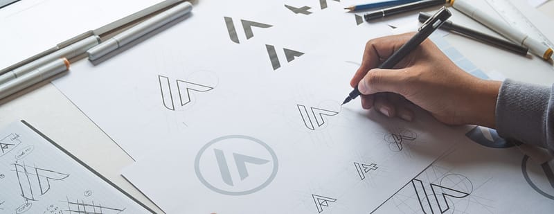 logo design process - AS Digital is a creative agency servicing Newcastle and the Central Coast - offering brand development and more